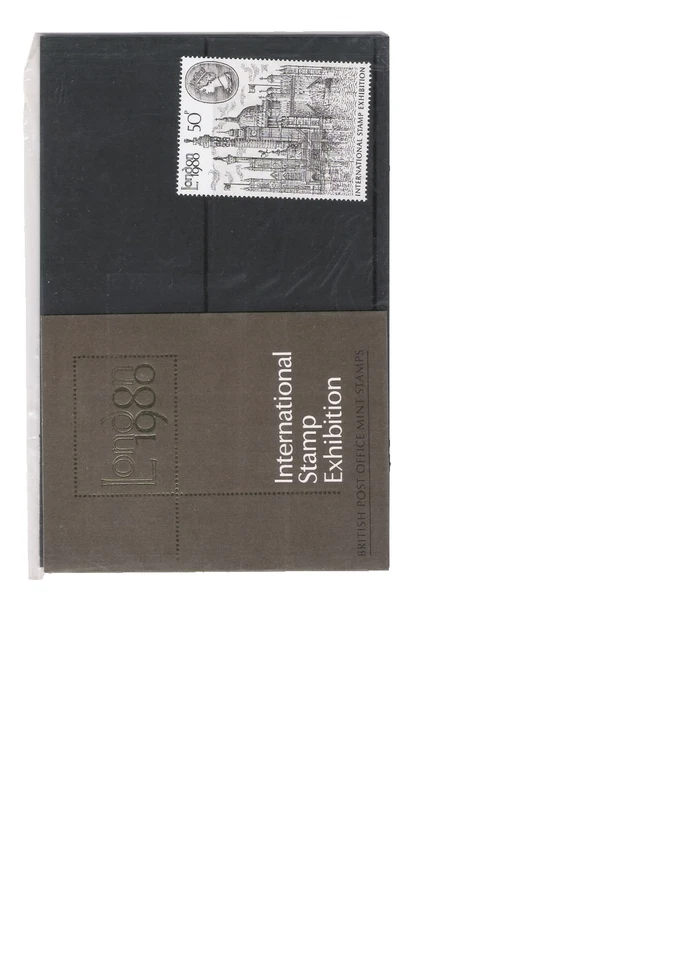 1980 Royal Mail Presentation Pack Londres Exposición Sello decimal Como Nuevo Foto 1 de 1