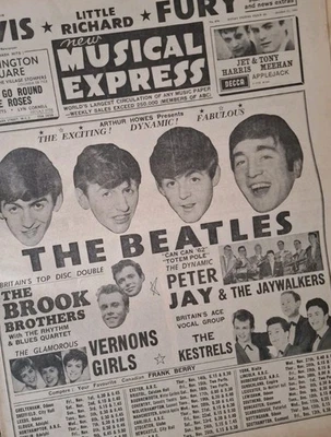 51 x NME Magazines from 1963 : BEATLES Dusty Springfield Billy Fury Elvis Cliff - Image 1 of 4