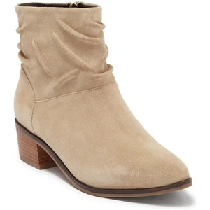 Cole Haan Women Maple WR 45MM Ankle Booties Size US 6B Birch Beige Suede - Picture 1 of 5