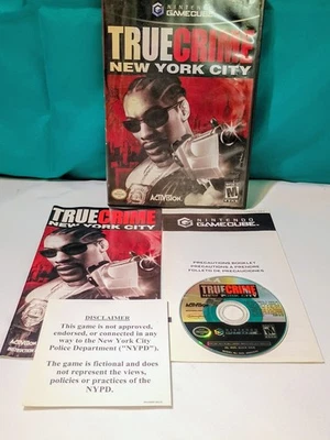 True Crime: New York City (Nintendo GameCube, 2005) CID Completo Buen Estado  Foto 1 de 4