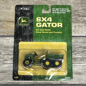 Ertl John Deere 6x4 Gator Die Cast 15254 Vintage 2001 Carded - Picture 1 of 3