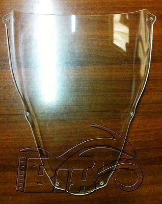 CUPOLINO PLEXIGLASS PER APRILIA RS 50/125/250 06/10 DOPPIA BOMBATURA CHIARO - Immagine 1 di 3