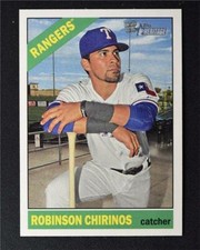 2015 Topps Heritage #663 Robinson Chirinos - NM-MT