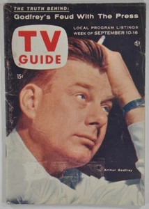 TV GUIDE September 10 1955 - Godfrey, Patti Page Lawrence Welk GUNSMOKE PREMIERE - Picture 1 of 13