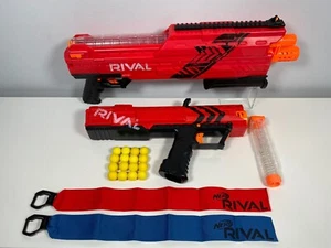 Nerf Rival Atlas XVI-1200 & Apollo XV-700 Blaster & Flags + 16 Schaumstoffkugeln - sehr guter Zustand - Bild 1 von 12