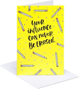 Thank You Card for Teacher (A Great Year) - Picture 1 of 6