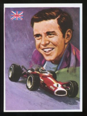 1979 Quelcom S.A. Ases Mundiales Deportes Spanish #46 Jim Clark - Image 1 of 2