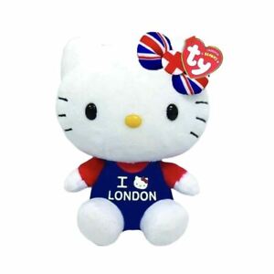 Hello Kitty I Love London TY Beanie Plush Toy