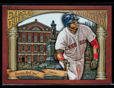 2015 Topps Gypsy Queen Pillars of the Community #PC-DO David Ortiz - Image 1 of 2