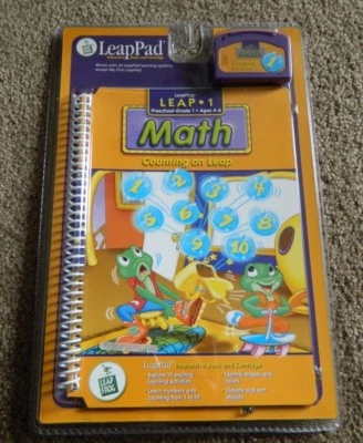 LeapFrog LeapPad - Leap 1 Math Counting on Leap Preschool to Grade 1 (Ages 4-6). - Image 1 of 4
