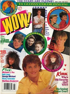 WOW Magazine giugno 1988 Tiffany Johnny Depp Bon Jovi George Michael Jackson J Fox - Foto 1 di 22