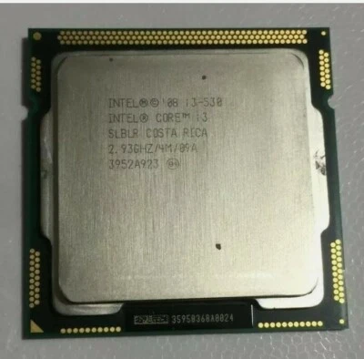 Intel Core i3-530 2.93GHz 4MB 2.5GT/s LGA1156 SLBLR 35950368A0024 - Image 1 of 4