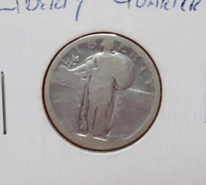 1927 Standing Liberty Quarter - Picture 1 of 2