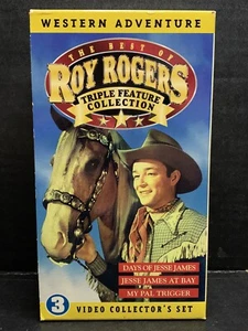 The Best of Roy Rogers Triple Feature Collection (VHS) - Picture 1 of 11
