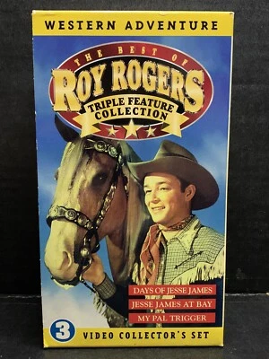The Best of Roy Rogers Triple Feature Collection (VHS) - Image 1 of 4