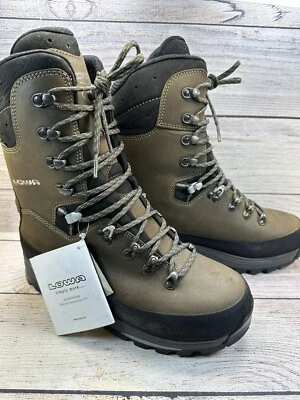 Lowa Tibet GTX Hi Sepia/Black Hiking Hunting Boots Men’s Size 8 MSRP $399 *NEW* - Image 1 of 4
