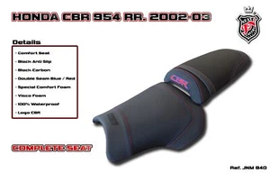 Honda CBR954RR 2002-2003 JN-Europe Complete Comfort Seat +JN+Visco New JNM840 - Picture 1 of 1
