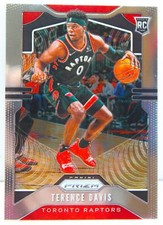 Terence Davis RC 2019-20 Chronicles Prizm Update Rookie Card 509 Toronto Raptors