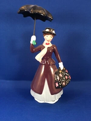 MARY POPPINS Disney Store Exclusive Ceramic Figurine 6.5" RARE - Image 1 of 4