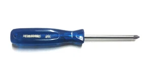Manija de plástico azul destornillador Herbrand 331 Phillips vintage *Hecho en Canadá* - Imagen 1 de 5