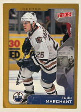 2001-02 Upper Deck Victory Hockey Cards Gold Singles (Very Good)