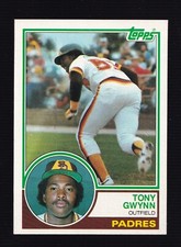 1983 Topps Tony Gwynn San Diego Padres #482 Rookie RC VERY SHARP CARD LOOK ⭐ W1