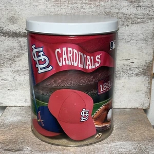 Cooperstown MLB St. Louis Cardinals Popcorn Metalldose Lets Go Redbirds 6,5x8,5" - Bild 1 von 12