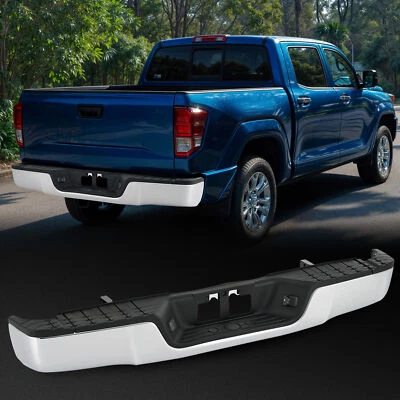 Complete Rear Step Bumper For 2007-2013 Toyota Tundra Base Limited SR5 Chrome Foto 1 de 4
