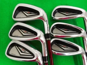 TaylorMade R9 MAX Iron set 6 pcs 7-pw-sw Flex Regular Shafts MOTORE 55 - Picture 1 of 5