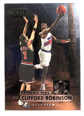 Clifford Robinson 35 1997-98 Metal Universe Championship Preview NM - Image 1 of 2