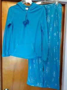 Joe Boxer Ladies 2 Pc. Blue Pajama Set Med - Picture 1 of 7