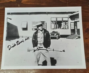 Dick Rossi signed 8x10 glossy photo AVG Flying Tigers Ace 6V WWII - Picture 1 of 2