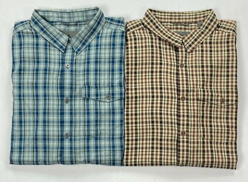 Men's Royal Robbins Standard Fit Sonora Plaid Button-Front Long Sleeve Shirt - Image 1 of 1