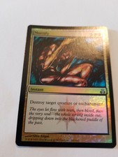 FOIL Mortify NM NP Guildpact MTG Magic the Gathering First Printing