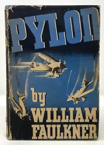 William Faulkner - Pylon - 1st 1st First Issue DJ - Aviation / Barnstorming - Picture 1 of 7