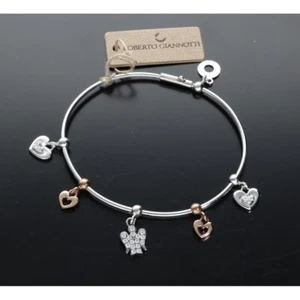 ANGELI BRACCIALE ROBERTO GIANNOTTI IN ARGENTO REF GIA335 - Foto 1 di 4