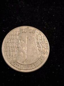 Must Have 1964 Poland 10 Zlotych Coin Excellent Condition