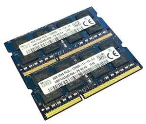 LAPTOP RAM - 2x HYNIX | 8GB | DDR3 | PC3L-12800S | 1600MH | 2Rx8 | TESTED - Picture 1 of 1