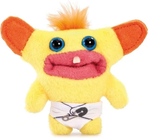 NUEVO Juguete de peluche Fuggler (Baby Fugg) FUGLER BABY FUGG -S1 amarillo GRIN Grin - Imagen 1 de 3