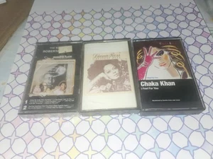 Roberta Flack Diana Ross Chaka Khan 3 Cassette Sellado New Sealed - Picture 1 of 6