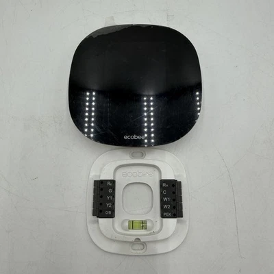 Ecobee3 Lite Smart Thermostat EB-STATE3LT-02 Black Tested - Image 1 of 4