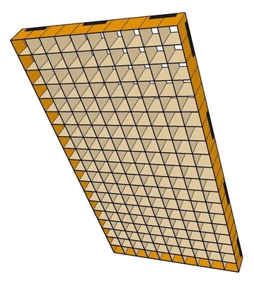 Grid for Godox softbox FS400 for Godox KNOWLED F400Bi Bi-Color LED Light Panel - Image 1 of 4
