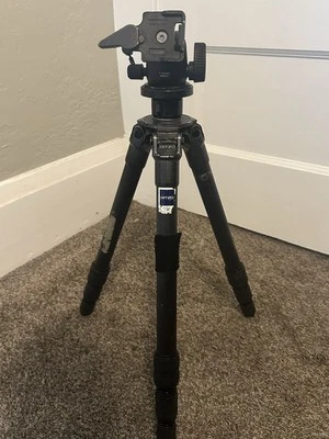 Soporte para trípode Gitzo G1223M con cabezal Manfrotto 496RC2 Foto 1 de 4