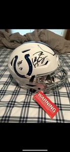 Peyton Manning Signed/Autographed Speed Flex Helmet W/HOF Fanatics COA Colts - Picture 1 of 4