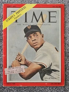 1954 Time Magazine WILLIE MAYS - Picture 1 of 2