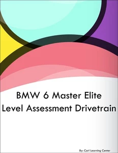 BMW 6 Master Elite Level Assessment Drivetrain - Foto 1 di 1