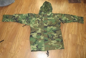 Parka militare USA mimetico clima freddo Gortex grande giacca antipioggia lunga - Foto 1 di 8
