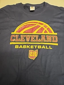 Cleveland Cavaliers Men's T Shirt Size 2X Large New Dark Blue - Picture 1 of 1