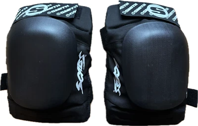 Smith Scabs Elite II Knee Pads XS blk/blk skateboard protektoren halfpipe vert - Bild 1 von 2
