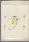 Get Well Soon Cartoon Bird Nurse 8X11" Greeting Card Art #C9367